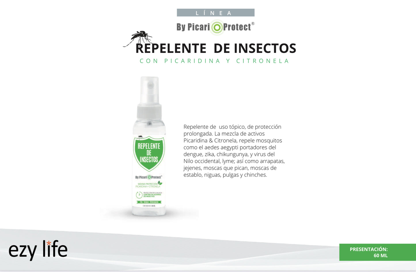 Repelente Citronela PicariProtect