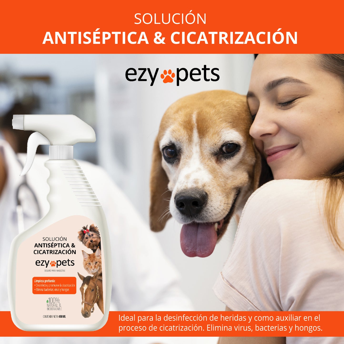 Solución Antiséptica & Cicatrizante